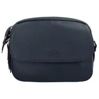 Dámska kožená crossbody kabelka tmavo modrá - Katana Yeiny