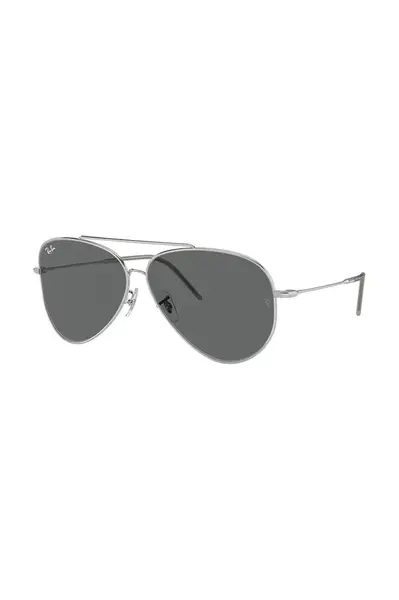 Sluneční brýle Ray-Ban AVIATOR REVERSE stříbrná barva, 0RBR0101S