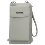 Stylová dámská crossbody peněženka Coveri Berllys, světle šedá