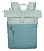 Batoh na notebook Travelite Basics Rollup Backpack Ice Blue