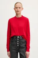 Bavlněný svetr Tommy Jeans modrá barva, DW0DW20159