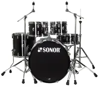 Sonor AQ1 Piano Black Stage Set