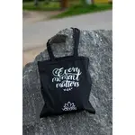 YOGGYS MULTIFUNCTIONAL ECO BAG Bavlnená taška, čierna, veľkosť