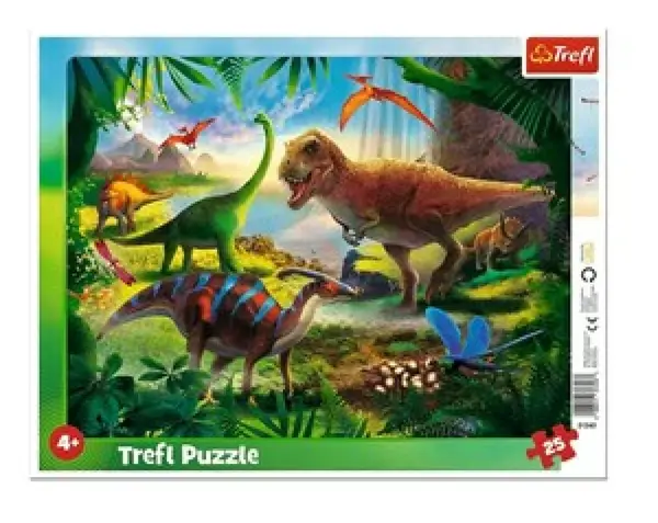 Trefl Puzzle Dinosauři / 25 dílků