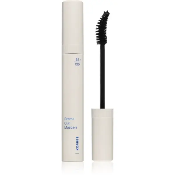 Korres Drama Curl Mascara řasenka pro natočení a oddělení řas odstín 01 Black 13 ml