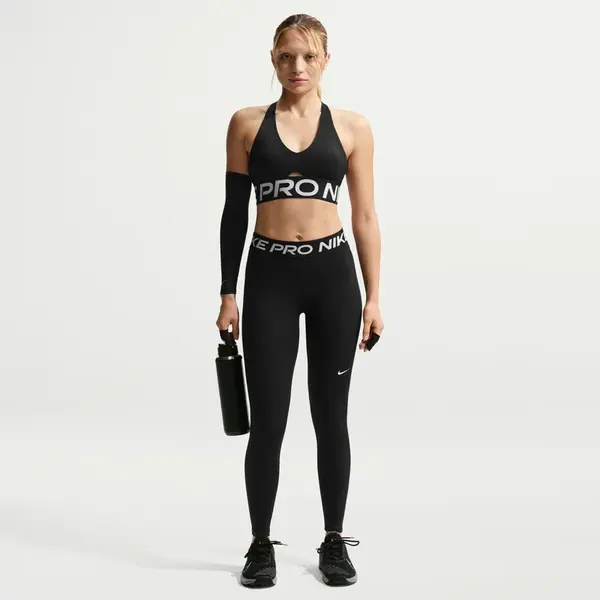 Nike Pro Womens Mid-Rise Full-Length Leggings XS