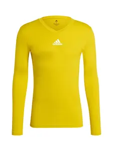 ADIDAS PERFORMANCE Funkčné tričko 'Team Base'  žltá / biela