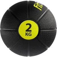 Fitforce MEDICINE BALL 2 KG Medicinbal, černá, velikost 2 KG