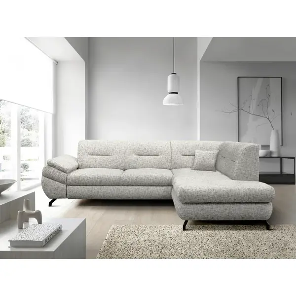 MID.YOU ROHOVÁ SEDAČKA, textil, béžová