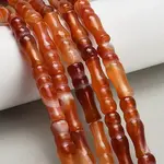 Natural Banded Agate Beads Strands