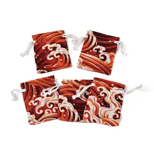 Burlap Packing Pouches