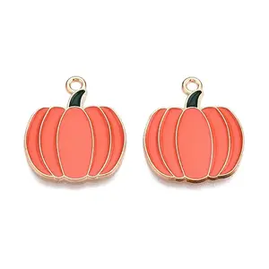 Thanksgiving Day Theme Alloy Enamel Pendants