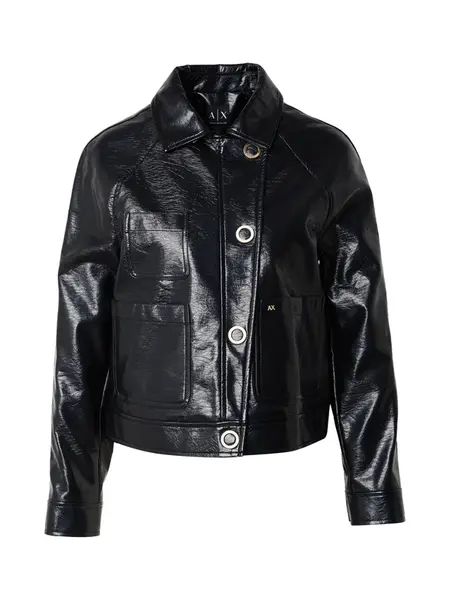 ARMANI EXCHANGE Prechodná bunda  čierna