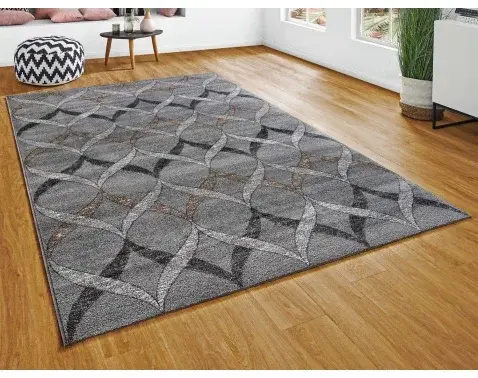 Koberec Fayno 160x230 cm, šedý%