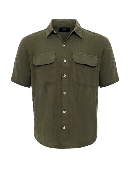 Antioch Košeľa  olivová