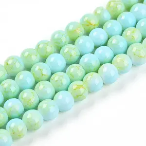 Baking Painted Glass Beads Strands