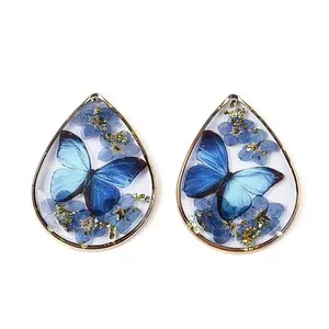 Transparent Epoxy Resin Pendants