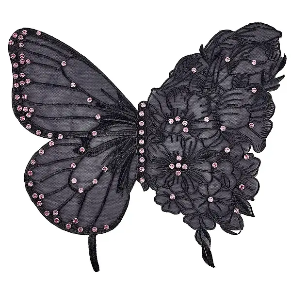 Ppolyester & Resin Thread Iron on/Sew On Patches