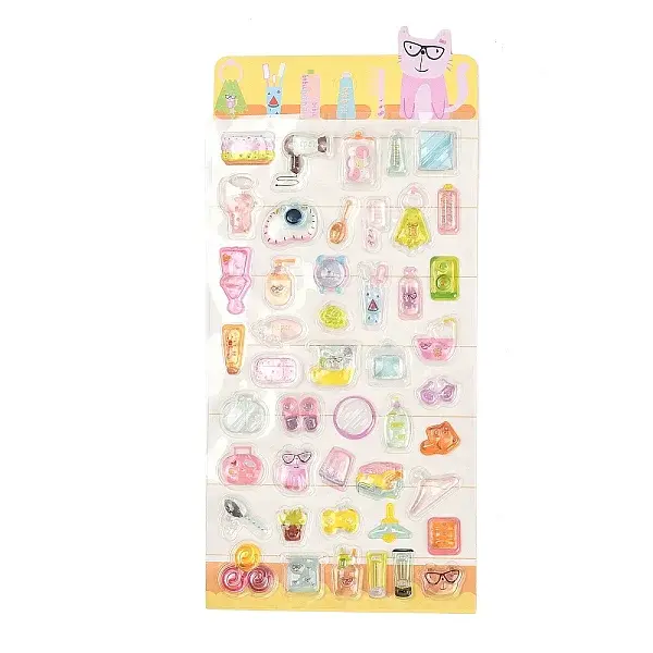 PET 3D Puffy Stickers