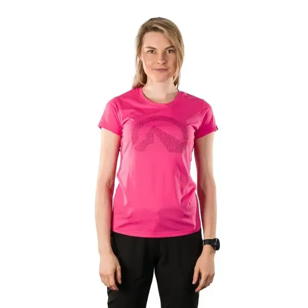 Northfinder MARGARITA Dámské tričko, růžová, velikost