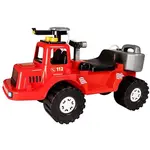 BAYO HASIČI Dětské odrážedlo s vodním dělem, červená, velikost