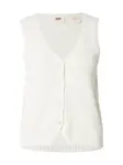 LEVI'S ® Kardigán 'Helen Mini Boucle Vest'  biela