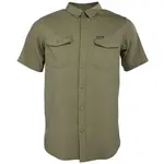 Columbia UNTILIZER™ II SOLID SHORT SLEEVE SHIRT Pánska košeľa, khaki, veľkosť