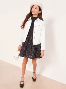 Lipsy Prechodná bunda  biely denim