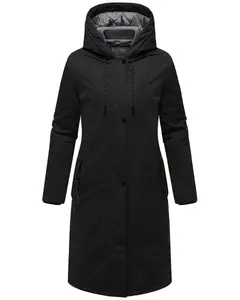 MARIKOO Prechodný kabát  čierna