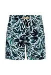 Shiwi Plavecké šortky 'MIKE'  zelená / biela