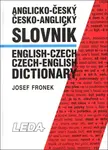 Anglicko-český a česko-anglický slovník (poškozená) - Josef Fronek