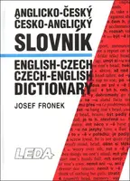 Anglicko-český a česko-anglický slovník (poškozená) - Josef Fronek