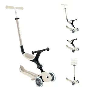 Globber Dětská koloběžka Go up active lights ecologic Coconut