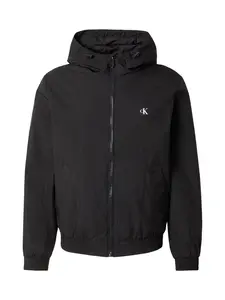 Calvin Klein Jeans Prechodná bunda 'HARRINGTON JKT'  čierna