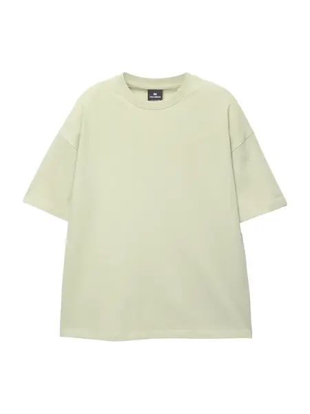 Pull&Bear Tričko  pastelovo zelená