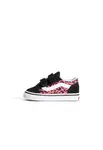 VANS Tenisky 'Old Skool'  malinová / čierna / biela