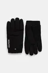 Rukavice Tommy Hilfiger pánské, černá barva, AM0AM12829