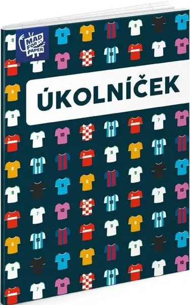 Úkolníček MFP A6 Fotbal dresy