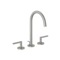 Kludi Nova Fonte umývadlová batéria s výpusťou kartáčovaný nikel 20143N515