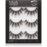 MUA Makeup Academy Lashes Volume Impact umelé mihalnice typ 3 pár