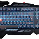Podsvícená herní klávesnice A4tech Bloody B318, USB, CZ, černá
