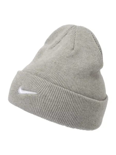 Nike Sportswear Čiapky 'Terra Swoosh'  sivá / biela