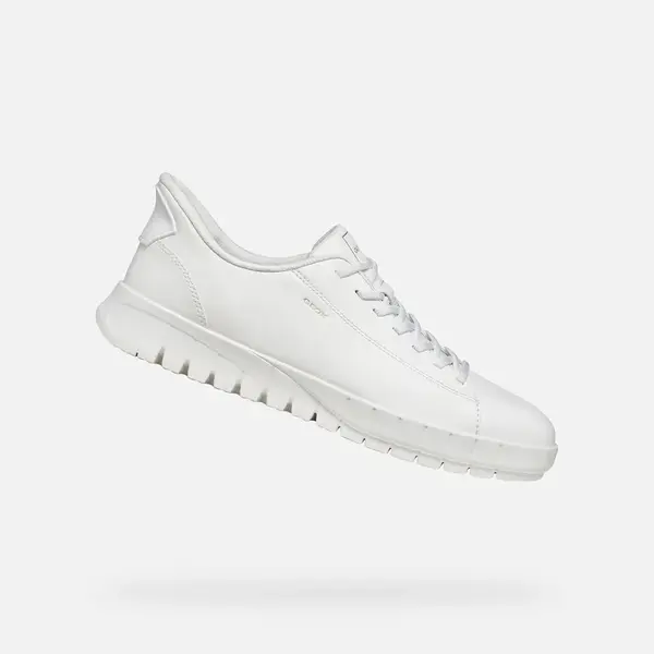 Bílé pánské tenisky Geox Flextride Plus