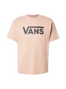 VANS Tričko 'CLASSIC'  béžová / čierna