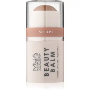 MUA Makeup Academy Beauty Balm kontúrovacia tyčinka s bronzerom odtieň Sculpt 4 g