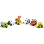 Studo Wood Mini vozidlá 6 ks