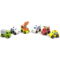 Studo Wood Mini vozidlá 6 ks