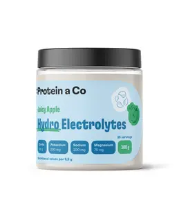 Protein a Co Elektrolyty v prášku pro rychlou hydrataci 300 g, Juicy apple