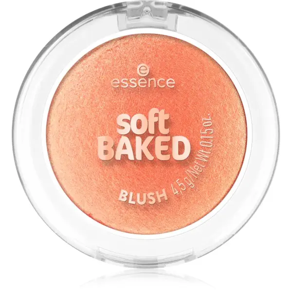 essence Soft Baked tvářenka odstín Peach Please 4.5 g