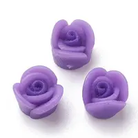 Handmade Polymer Clay Flower Beads